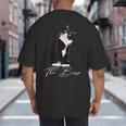 Boss Tuxedo Cat Lovers Tee Shirt For Mom Dad Big And Tall Men's T-Shirt Back Print Boss Tuxedo Cat Lovers Tee Shirt For Mom Dad Big And Tall Men's T-Shirt Back Print