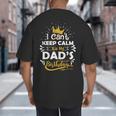 I Cant Keep Calm Its My Dad's Birthday Family Party Big And Tall Men's T-Shirt Back Print