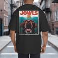Chocolate Lab Jowls Labrador Retriever Dog Mom Dad Big And Tall Men's T-Shirt Back Print