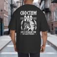 Choctaw Tribe For a Proud Choctaw Dad Big And Tall Men's T-Shirt Back Print Choctaw Tribe For a Proud Choctaw Dad Big And Tall Men's T-Shirt Back Print
