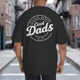 Cool Dad Shirt Cool Dads Club T-Shirt Big And Tall Men's T-Shirt Back Print