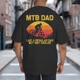 Cool Mountain Biking For Dad Father Biker MTB Bicycle Bike Big And Tall Men's T-Shirt Back Print Cool Mountain Biking For Dad Father Biker MTB Bicycle Bike Big And Tall Men's T-Shirt Back Print