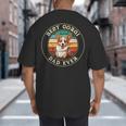 Corgi Dad Idea For Men Big And Tall Men's T-Shirt Back Print