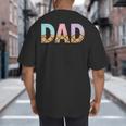 Dad Of 1st First Birthday Girl Ice Cream Big And Tall Men's T-Shirt Back Print