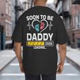 Dad To Be 2026 Loading Dad Est 2026 Promoted To Daddy Big And Tall Men's T-Shirt Back Print