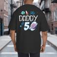 My Dad Is 50 Years Daddy Father 50th Years Birthday Big And Tall Men's T-Shirt Back Print