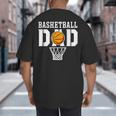 Dad Basketball Apparel Basketball Dad Big And Tall Men's T-Shirt Back Print