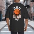 Dad Of The Birthday Boy Basketball Theme Bday Party Big And Tall Men's T-Shirt Back Print