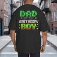 Dad Of The Birthday Boy Family Gaming Pixel Birthday Party Big And Tall Men's T-Shirt Back Print