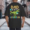 Dad Of The Birthday Boy Family Matching Dinosaur Squad Big And Tall Men's T-Shirt Back Print Dad Of The Birthday Boy Family Matching Dinosaur Squad Big And Tall Men's T-Shirt Back Print