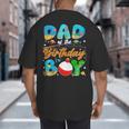 Dad Of The Birthday Boy Ofishally One Family Matching Party Big And Tall Men's T-Shirt Back Print