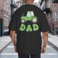 Dad Of The Birthday Boy Tractor Farm Trucks Family Party Big And Tall Men's T-Shirt Back Print Dad Of The Birthday Boy Tractor Farm Trucks Family Party Big And Tall Men's T-Shirt Back Print