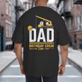 Dad Birthday Crew Construction Big And Tall Men's T-Shirt Back Print