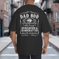 Dad BOD Whiskey Bourbon Lover For Dad Big And Tall Men's T-Shirt Back Print Dad BOD Whiskey Bourbon Lover For Dad Big And Tall Men's T-Shirt Back Print