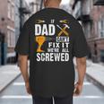 If Dad Can't Fix It We'Re All Screwed Big And Tall Men's T-Shirt Back Print