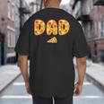 Dad Daddy Matching Birthday Squad Crew Pizza Family Big And Tall Men's T-Shirt Back Print