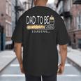 Dad Est 2026 Daddy To Be Promoted To Daddy Soon To Be Dad Big And Tall Men's T-Shirt Back Print