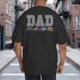 Dad Family Crew Monster Truck Lover Birthday Matching Big And Tall Men's T-Shirt Back Print Dad Family Crew Monster Truck Lover Birthday Matching Big And Tall Men's T-Shirt Back Print