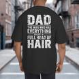Dad The Man Who Has Everything Except A Full Head Of Hair Big And Tall Men's T-Shirt Back Print Dad The Man Who Has Everything Except A Full Head Of Hair Big And Tall Men's T-Shirt Back Print