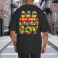 Dad And Mom Birthday Boy Building Bricks Family Party Decor Big And Tall Men's T-Shirt Back Print Dad And Mom Birthday Boy Building Bricks Family Party Decor Big And Tall Men's T-Shirt Back Print