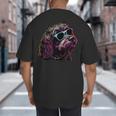 Dad Mom Cool Dog Sunglasses Cockapoo Big And Tall Men's T-Shirt Back Print Dad Mom Cool Dog Sunglasses Cockapoo Big And Tall Men's T-Shirt Back Print