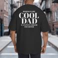 Dad Quote Fathers Day Shirt For Dad From Daughter Big And Tall Men's T-Shirt Back Print