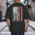 Dad Senior 2026 Proud Dad Of A Class Of 2026 Graduate Flag Big And Tall Men's T-Shirt Back Print Dad Senior 2026 Proud Dad Of A Class Of 2026 Graduate Flag Big And Tall Men's T-Shirt Back Print