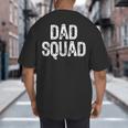 Dad Squad Cool Big And Tall Men's T-Shirt Back Print Dad Squad Cool Big And Tall Men's T-Shirt Back Print