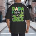 Dada Of The Three Rex Birthday Dinosaur Family Matching Big And Tall Men's T-Shirt Back Print Dada Of The Three Rex Birthday Dinosaur Family Matching Big And Tall Men's T-Shirt Back Print