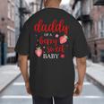 Daddy Of A Berry Sweet One Strawberry Baby First Birthday Big And Tall Men's T-Shirt Back Print Daddy Of A Berry Sweet One Strawberry Baby First Birthday Big And Tall Men's T-Shirt Back Print