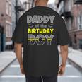Daddy Of The Birthday Boy Bat Family Party Theme Boys Big And Tall Men's T-Shirt Back Print Daddy Of The Birthday Boy Bat Family Party Theme Boys Big And Tall Men's T-Shirt Back Print