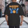 Daddy Of The Birthday Boy Milk And Cookies Lover Big And Tall Men's T-Shirt Back Print Daddy Of The Birthday Boy Milk And Cookies Lover Big And Tall Men's T-Shirt Back Print