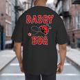 Daddy Bug Ladybug Dad Big And Tall Men's T-Shirt Back Print