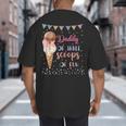Daddy Dad Ice Cream Third Birthday Three Scoops Of Fun Big And Tall Men's T-Shirt Back Print