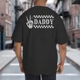 Daddy Family Birthday Matching Bad Two The Bone Bday Big And Tall Men's T-Shirt Back Print