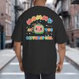 Daddy Mommy Of The Birthday Girl Melon Family Matching Big And Tall Men's T-Shirt Back Print