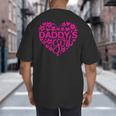 Daddy's Girl Father's Day Idea For a New Dad Big And Tall Men's T-Shirt Back Print Daddy's Girl Father's Day Idea For a New Dad Big And Tall Men's T-Shirt Back Print