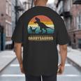 Daddysaurus DadRex Dinosaur Men Big And Tall Men's T-Shirt Back Print