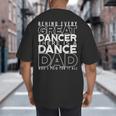 Dance Dad Shirt Proud Dancer Dancing Proud Father Men Big And Tall Men's T-Shirt Back Print