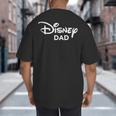 Disney Dad Big And Tall Men's T-Shirt Back Print