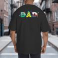 Disney The Little Mermaid Ariel Father’s Day Birthday Dad Big And Tall Men's T-Shirt Back Print