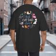 Disney Pet Parent Father’s Day Disney Cats Best Cat Dad Ever Big And Tall Men's T-Shirt Back Print