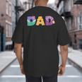 Disney Princess Dad Father’s Day Birthday Big And Tall Men's T-Shirt Back Print