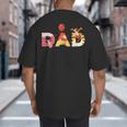 Disney Winnie The Pooh And Friends Dad Father's Day Birthday Big And Tall Men's T-Shirt Back Print