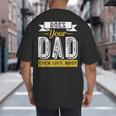 Does Your Dad Even Lift Bro Gym Lover's Big And Tall Men's T-Shirt Back Print