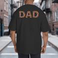 Donut Dad Donut Lover Father's Day For Dad Big And Tall Men's T-Shirt Back Print