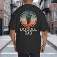 Doodle Dog Vintage Doodle Dad Small Big And Tall Men's T-Shirt Back Print Doodle Dog Vintage Doodle Dad Small Big And Tall Men's T-Shirt Back Print