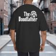 The Doodlefather Golden Doodle Dad Dog Goldendoodle Big And Tall Men's T-Shirt Back Print