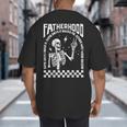 Fatherhood Dad Tour Some Days I Rock It Happy Father's Day Big And Tall Men's T-Shirt Back Print