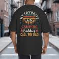 My Favorite Camping Buddies Call Me Dad Father Sayings Big And Tall Men's T-Shirt Back Print